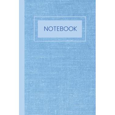 Imagem de Notebook: Smart Light Blue Notebook White Lined Journal