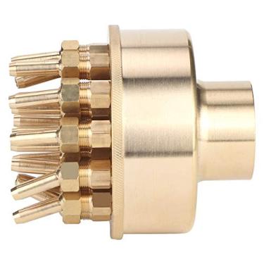 Imagem de Bocal de Fonte de LatãO de Spray Ajustável, Cabeça de Bico de Jardim de 1,5 pol., Piscina de Lago Com Cabeça de Spray de Sprinklers G11/2, para Fontes Comerciais e