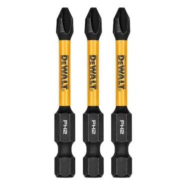 Imagem de Ponta Phillips #2 FlexTorq 2.1/4" 3pçs DWAF2PH2IR3 DeWalt - Unica Unico