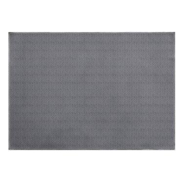 Imagem de Tapete Antiderrapante Quarto Sala Poliéste Tapete Cristal 2M X 2,40M - Jolitex Ternille (Zinco)