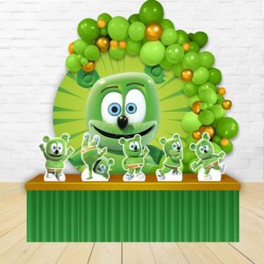 Imagem de kit festa painel redondo Circular Decoração Festa Infantil Sublimado G