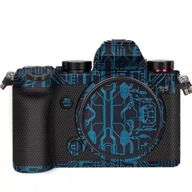 Imagem de Película protetora para câmera antirarranhões Película protetora para Panasonic LUMIX S5 Mark II S5II S5IIX S5IIX S5M2 S5M2X (azul circuito)