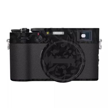 Imagem de JERXTTON Película protetora para câmera antirarranhões Película protetora para Fujifilm X100VI X100 VI (Shadow Camo Black)