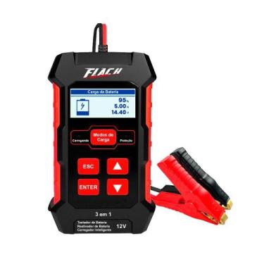 Imagem de Testador, Carregador E Reativador De Baterias Flach Tcf-2005 Bivolt