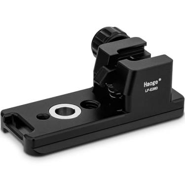 Imagem de Haoge LF-E260 Pé de substituição de colar de lente para Sony FE 200-600 mm F5.6-6.3 G OSS Super Teleobjetiva Zoom (SEL200600G) Placa de suporte de base de liberação rápida tipo Arca integrada