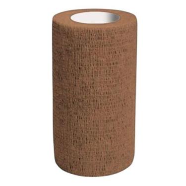 Imagem de Bandagem 10cm x 4,5mt - Lisa Marrom - Limed Mogi