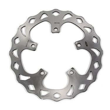 Imagem de 1 peça de rotor de disco de freio dianteiro compatível com Kawasaki Ninja 300 EX300 2013-2017 ABS 2013-2020, Ninja 300 EX300 SE 2013-2016 ABS 2013-2020, Versy-s-X 250 ABS 2017-2020, Versy-s-X 250 ABS