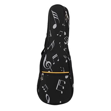 Imagem de Ukulele Padded Bag, Ukulele Hard Case, Concert Ukulele Case for Storing Spare Strings, Straps, Tuners and Strings, Etc