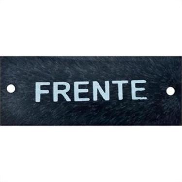 Imagem de Letra Retangular Pvc ''Frente'' Caiado - Kit C/25 Pecas