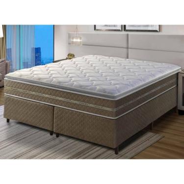 Imagem de Cama Box King Umaflex Resistence Espuma D33 Marrom