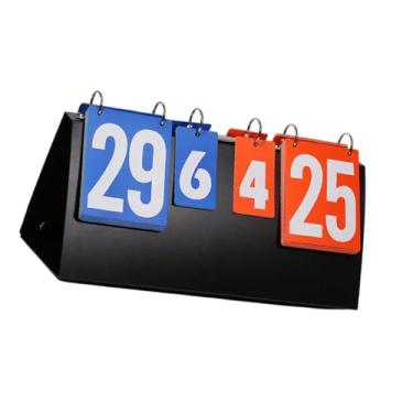 Imagem de Dynwave Pontuação de pontuação Número Pontuação de pontuação Profissional Manual Score Scoreeper Sports Scoreboard para atividades ao ar livre de tênis, Sistema de 31 Pontos
