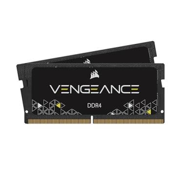 Imagem de Kit de memória Corsair Vengeance Performance 16GB ddr4 2666MHz CL18 sem buffer SODIMM (CMSX16GX4M2A266C18)