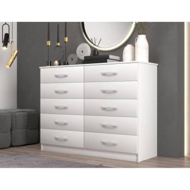 Imagem de Cômoda 10 Gavetas Premium Marbela