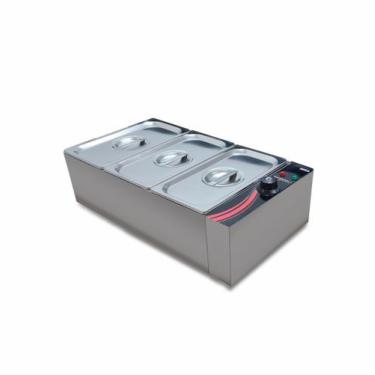 Imagem de Chocolateira Derretedeira Gourmet Zepper 3 cubas 1/3 ZPCHG03, 110V