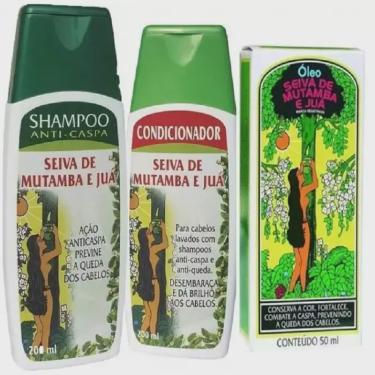 Imagem de Kit Seiva De Mutamba E Juá - Sh + Cond + Oleo