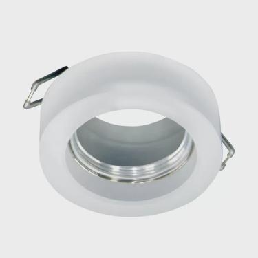 Imagem de Spot Taschibra Redondo Embutir Vidro Jateado SP23 Mr16 Bivolt