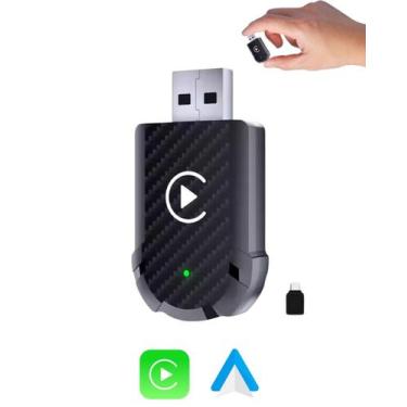 Imagem de Adaptador carplay de aúdio Bluetooth para carro - Genérico