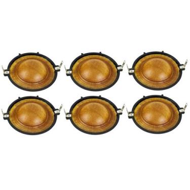 Imagem de Kit 6 Reparo Driver Selenium D200 Corneta 8 Ohms Qsd20 100w - Force On