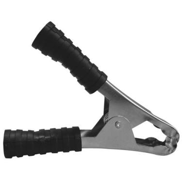 Imagem de Garra Jacaré Para Bateria Chupeta 100A Preto Emborrachado - Teruya