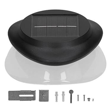 Imagem de GRCFUMO 1 PC Luz solar, luzes solares, 9Leds IP55 6500K White Light Solar Sensor Lâmpada de Jardim para Cerca de Jardim Outdoor