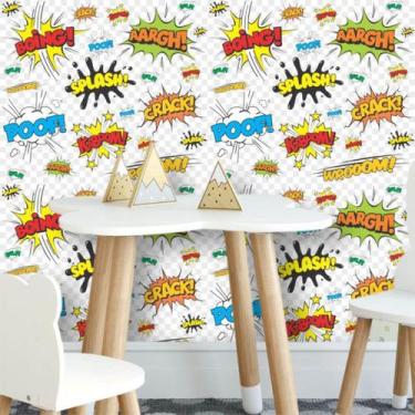 Imagem de Papel de Parede Vinil Autocolante Teen Expressões 250 - Inove Papéis d