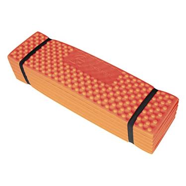 Imagem de Portátil Camping Leve Sleeping Pad Pad à Prova de Umidade Colchão Dobrável para Caminhadas Ao Ar Livre Picnic Blue (ORANGE)