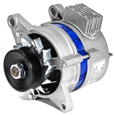 Imagem de Gerador de alternador de ímã permanente, gerador síncrono VQP de ímã permanente, alternador de baixa RPM de 1200 W, 12 V a 14 V, carregamento CA e PMA, estabilizador de tensão integrado