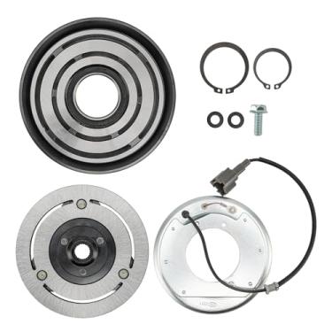 Imagem de SIZZER 78664 Conjunto de embreagem de compressor de ar condicionado automotivo compatível com 2002-2007 Impreza Naturally Aspirated/Turbocharged, 2005-2006 9-2X