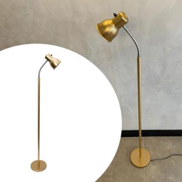 Imagem de Luminaria De Chao Abajur Flexivel Para Leitura Canto De Sala Lateral D