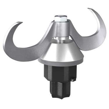 Imagem de Cabeça de lâmina de massa de amassar compatível com Thermomix TM5 TM6 TM31 Misturador suave de mistura de farinha para peças de máquina de fazer pão compatível com acessórios Thermomix (TM31)