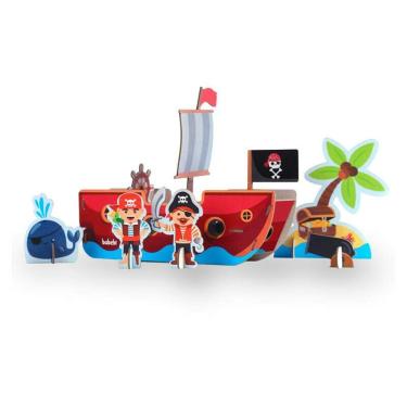 Imagem de Quebra-cabeça 3d - Piratas