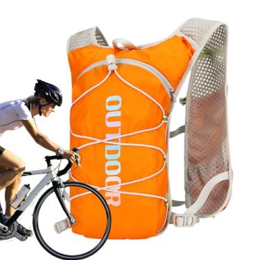 Imagem de Mochila Hidratação Para Corrida,Colete Hidratação Para Caminhada | Mochila Multifuncional Leve Para Viagem, Treino, Ciclismo, Acampamento e Atividades Físicas