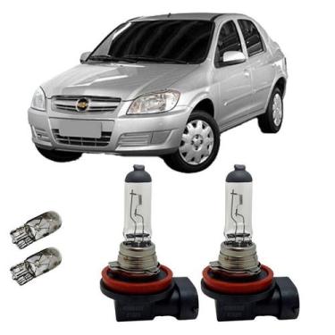 Imagem de Par Lâmpadas Farol Milha Halógena 12V GM Prisma 2006 A 2012 - FullLigh