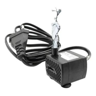 Imagem de Motor Bomba Submersa Para Aquário Fontes Água BI VOLTS - FT-16