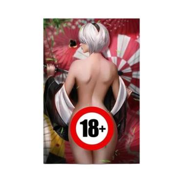Imagem de Tamanho Grande NieR Automata 2B Sexy Anime Girl Canvas Poster Wall Art