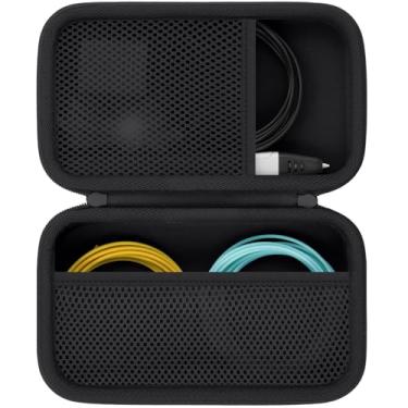 Imagem de Baval Estojo Compatível Com Caneta De Impressão 3D Scrib3D/Mynt3D/Pika3D, Suporte Para Caneta, Estêncil Filamento Pla, Guia Projeto E Carregador (Estojo Preto)