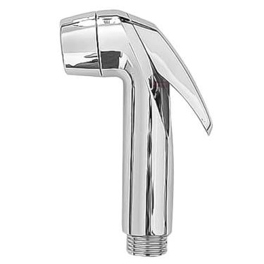 Imagem de Duchinha Cromada, Gatilho para Ducha Higiênica, Chuverinho Cromado 1/2" - Jato de Alta Pressão