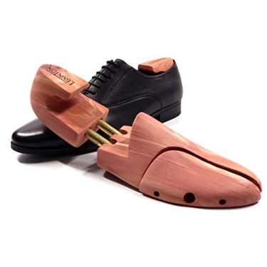 Imagem de Luxinton 'Luka' Tênis masculino de cedro com banheira dupla e salto com gancho, Amarelo, EU 48 - 50 / XX-Large / 14 - 16 US