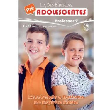 Imagem de Revista Lições Bíblica Pré-Adolescentes MESTRE 3º Trimestre 2025 - CPA