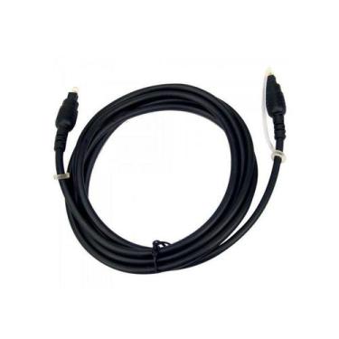 Imagem de Cabo Generico Fibra Otica 1+1 Toslink Preto 3,0 M