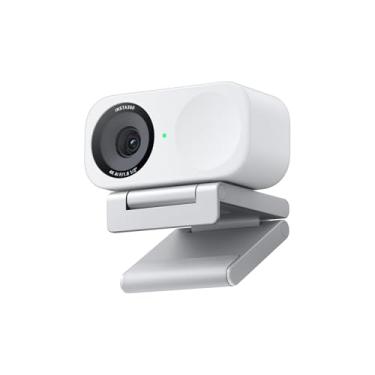 Imagem de Insta360 Link 2C - Webcam 4K para PC/Mac, sensor de 1/5.1 cm, moldura automática, HDR, microfone com cancelamento de ruído AI, controle de gestos para streaming, chamadas de vídeo, jogos, funciona com
