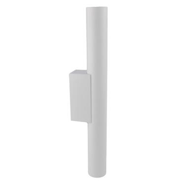 Imagem de Arandela Cilindro Luxo Branco 35cm Led 12W 3 em 1 Bivolt
