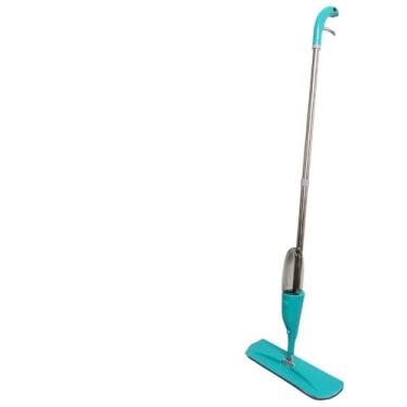 Imagem de Mop Spray Com reservatório Rodo Mágico Esfregão Limpeza Vassoura Microfibra (Verde)