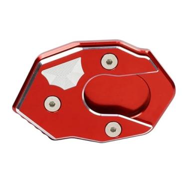 Imagem de Acessórios para motocicletas Placa de extensão para descanso lateral, placa ampliadora, suporte para descanso lateral, para Kawasaki Z900RS Z900 RS todos os anos