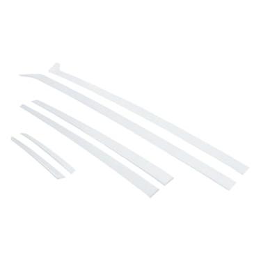 Imagem de JicSuXi 6x Painel de cobertura de moldura de porta de carroçaria Peças de reposição de carro Resistente Fácil de instalar Moldura de porta lateral de aço