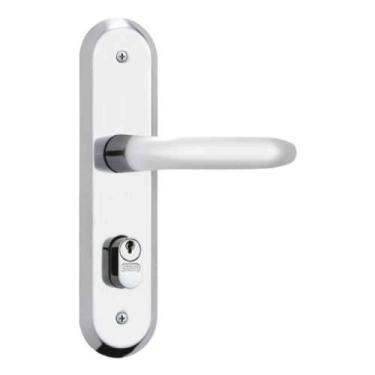 Imagem de Fechadura Externa Espelho Inox 1801/11 - Linha Residencial Stam