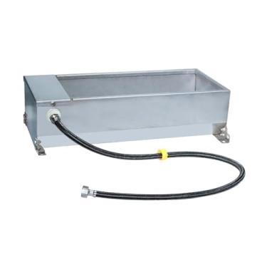 Imagem de IEUDNS Bebedouro automático para gado, autoenchimento, tigela de água de aço inoxidável para animais de fazenda, bebedouro para porcos, ovelhas, patos,