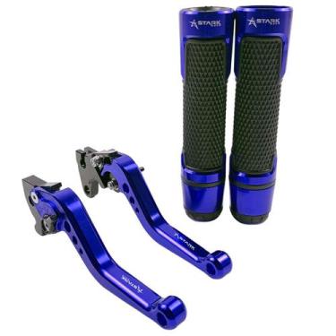 Imagem de Kit Manete Manopla Luva Moto Xt660r Xt 225 Dt 200 Tdm 225 - Stark Race