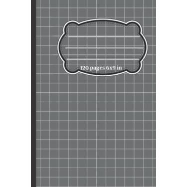Imagem de Grid Graph Paper Notebook: Quad Ruled 5x5 | 60 Sheets | 120 Pages | wide 6" x 9" | Squared paper notebooks for science students, girls, boys, men, women, teachers, kids, (Cool Notebooks)