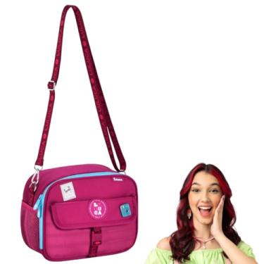 Imagem de Lancheira Luluca Bolsa Térmica Escolar Juvenil Meninas Clio - Rosa